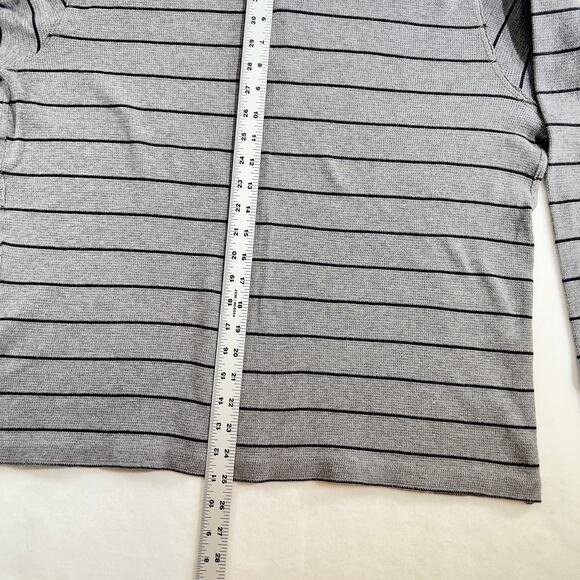 Route 66 Polo Shirt Men's XL 3-Button Pullover Long Sleeve Waffle Weave - Picture 8 of 9